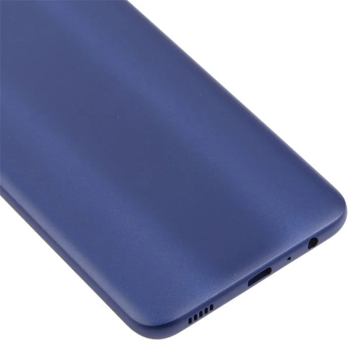 For Samsung Galaxy A03s (164.2mm) A037 Back Battery Housing Cover Part (Without Logo) - Blue - 5