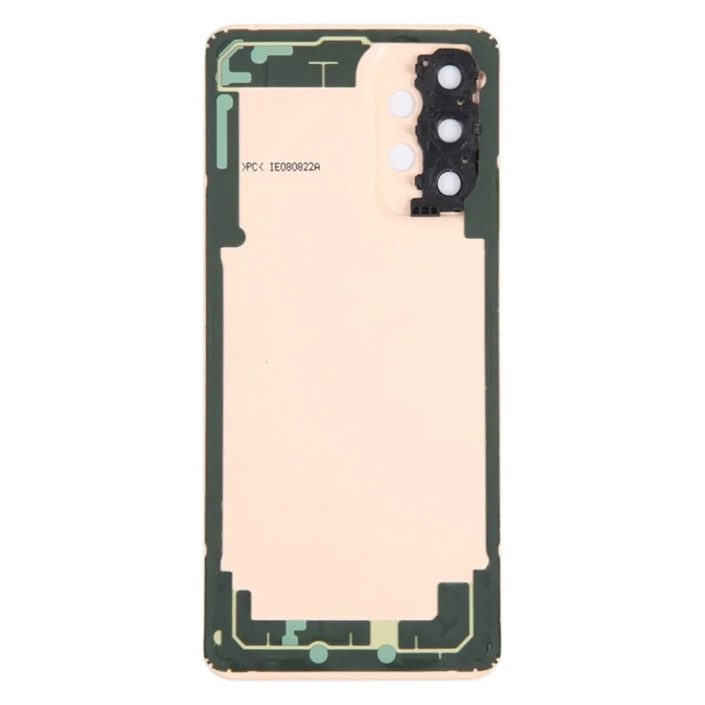 For Samsung Galaxy A23 4G A235 Battery Housing with Adhesive Sticker + Camera Lens Cover (Without Logo) - Pink - 3