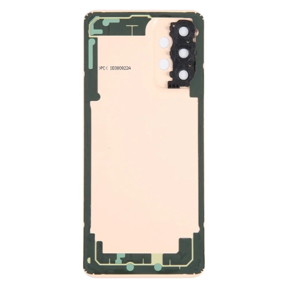 For Samsung Galaxy A23 5G (Global Version) A236 Battery Housing with Adhesive Sticker + Camera Lens Cover (Without Logo) - Pink - 3