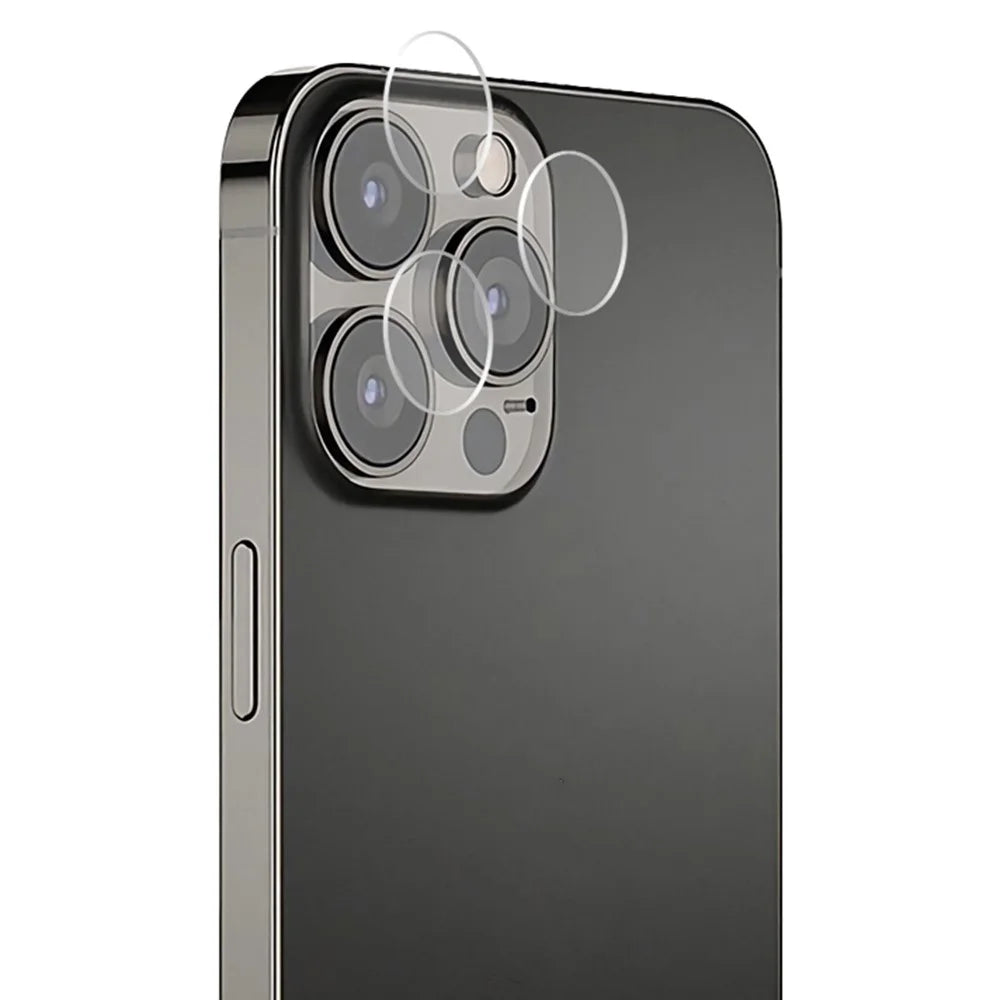 MOCOLO For iPhone 16 Pro Max Camera Lens Film Tempered Glass Precision Cutouts Clear Lens Protector - 2