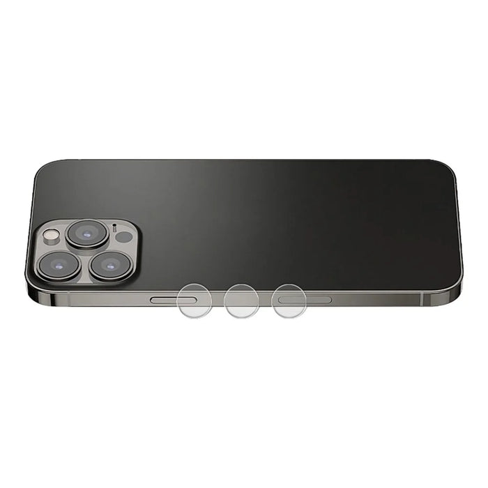 MOCOLO For iPhone 16 Pro Max Camera Lens Film Tempered Glass Precision Cutouts Clear Lens Protector - 3