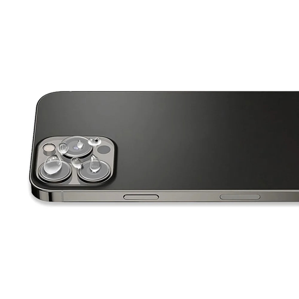 MOCOLO For iPhone 16 Pro Max Camera Lens Film Tempered Glass Precision Cutouts Clear Lens Protector - 4