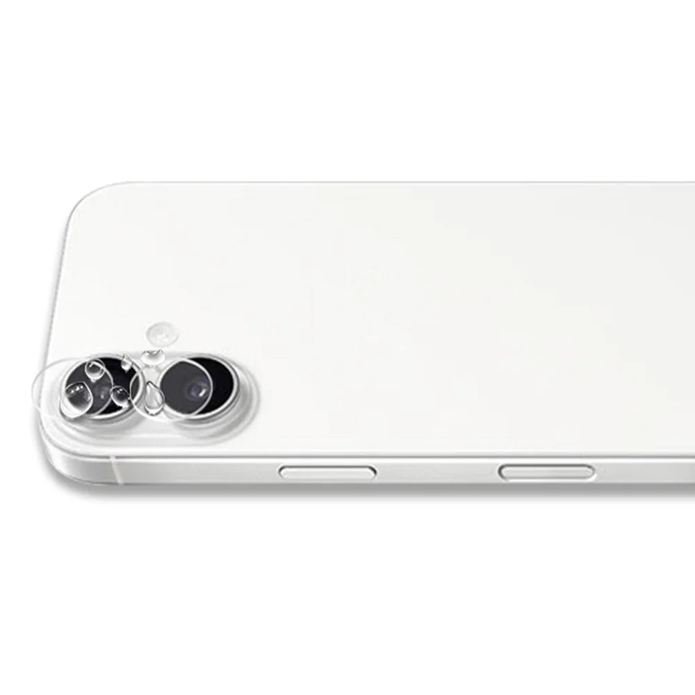 MOCOLO For iPhone 16 Camera Lens Film Tempered Glass Precision Cutouts Clear Lens Protector - 3
