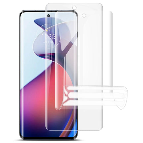 2Pcs / Set IMAK For Motorola Edge 30 Fusion 5G / Moto S30 Pro 5G Hydrogel Film III Ultra Clear Full Covering TPU Protective Screen Film - 1