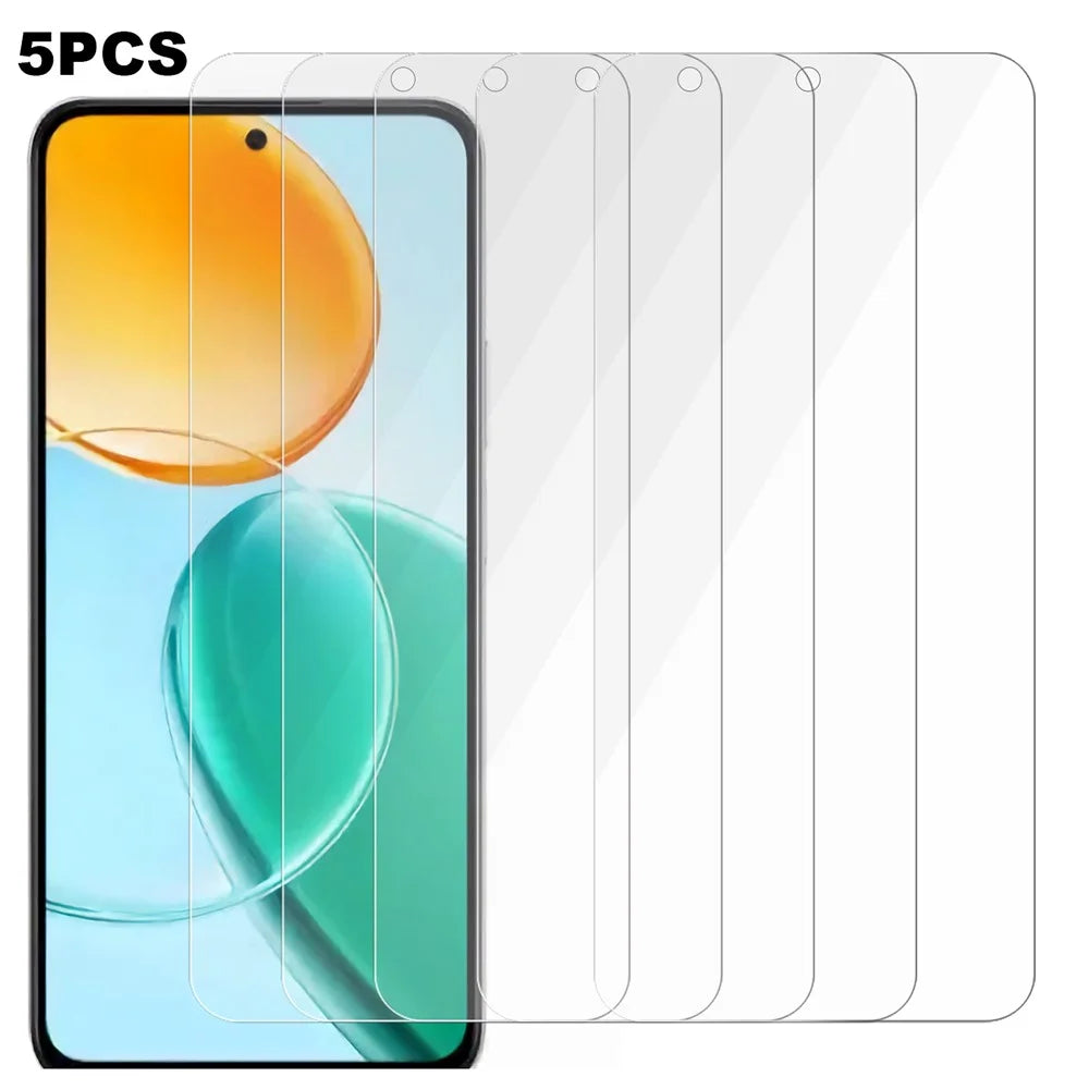 5Pcs For Honor Play 9T Screen Protector 0.3mm 2.5D Tempered Glass Clear Film - 1