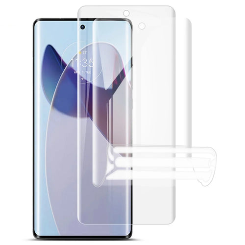 2Pcs / Set IMAK Screen Protector for Motorola Moto X30 Pro 5G / Edge 30 Ultra 5G, Hydrogel Film III Ultra Clear Full Covering TPU Protective Film - 1