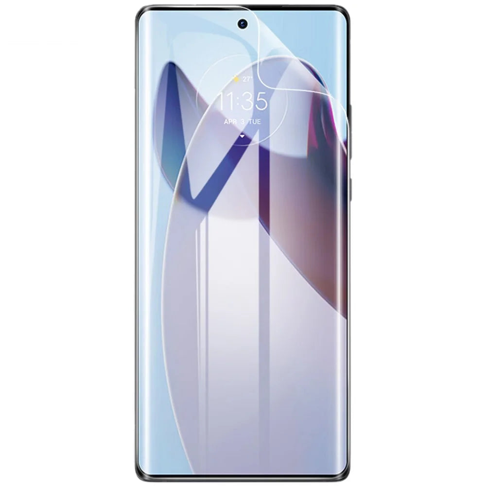 2Pcs / Set IMAK Screen Protector for Motorola Moto X30 Pro 5G / Edge 30 Ultra 5G, Hydrogel Film III Ultra Clear Full Covering TPU Protective Film - 4