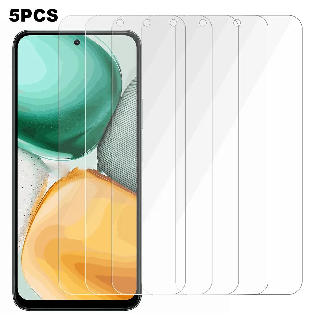 5Pcs For Honor X7c 5G / X7c 4G / 200 Smart 5G Screen Protector 0.3mm 2.5D Tempered Glass Clear Film - 1