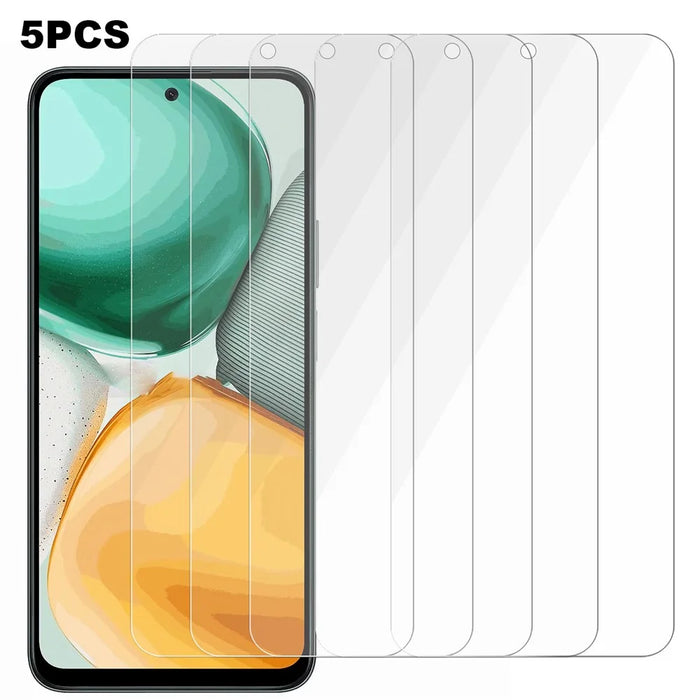 5Pcs For Honor X7c 5G / X7c 4G / 200 Smart 5G Screen Protector 0.3mm 2.5D Tempered Glass Clear Film - 1