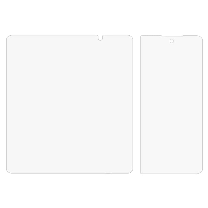 1 Set For Honor Magic V5 5G / Magic V2 5G / V2 RSR Porsche Design / V3 5G Screen Protector Inside + Front Clear Soft TPU Film - 2