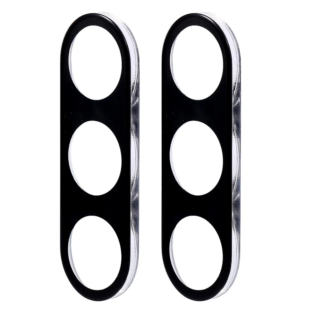 2Pcs For Samsung Galaxy S25+ Full Coverage Camera Lens Protector Silk Printing Tempered Glass Lens Film 3D Arc Edge - 2