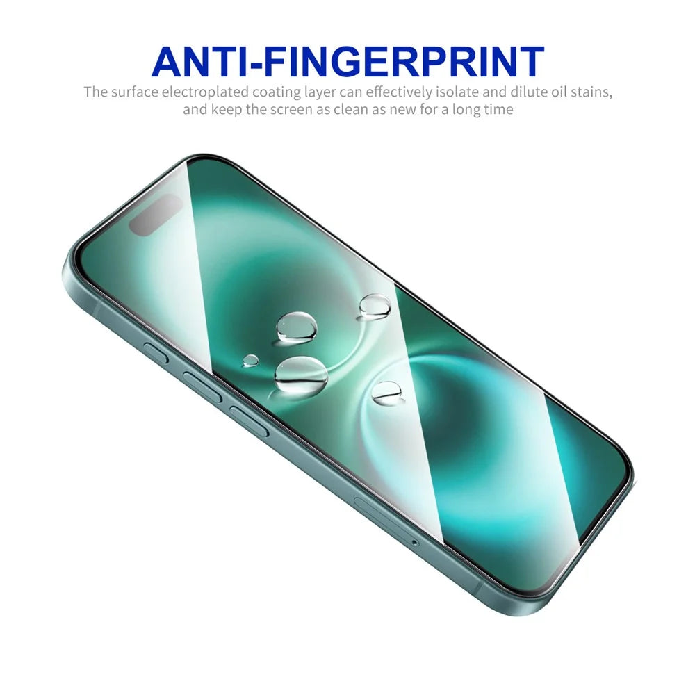 ENKAY HAT PRINCE For iPhone 16 Plus HD Clear Film   Tempered Glass Screen Protector with Installation Tool - Transparent - 7