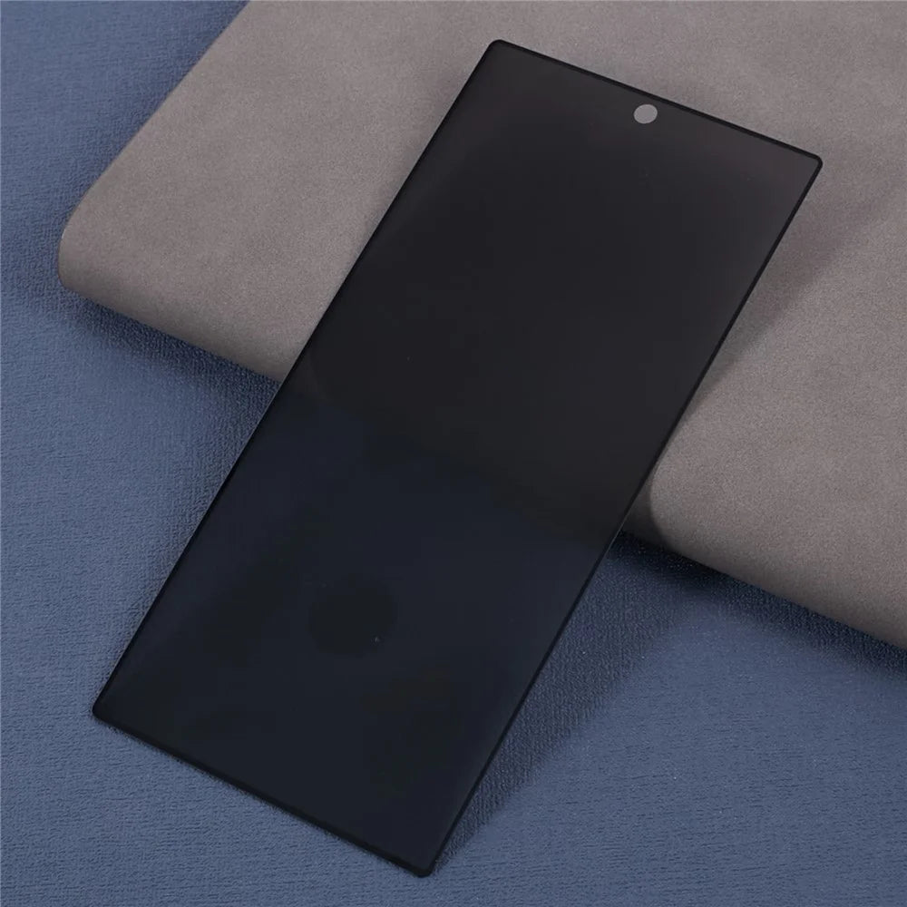 For Samsung Galaxy S25 Ultra Anti-Peep Full Covering Screen Protector Silk Printing Tempered Glass Film - 4
