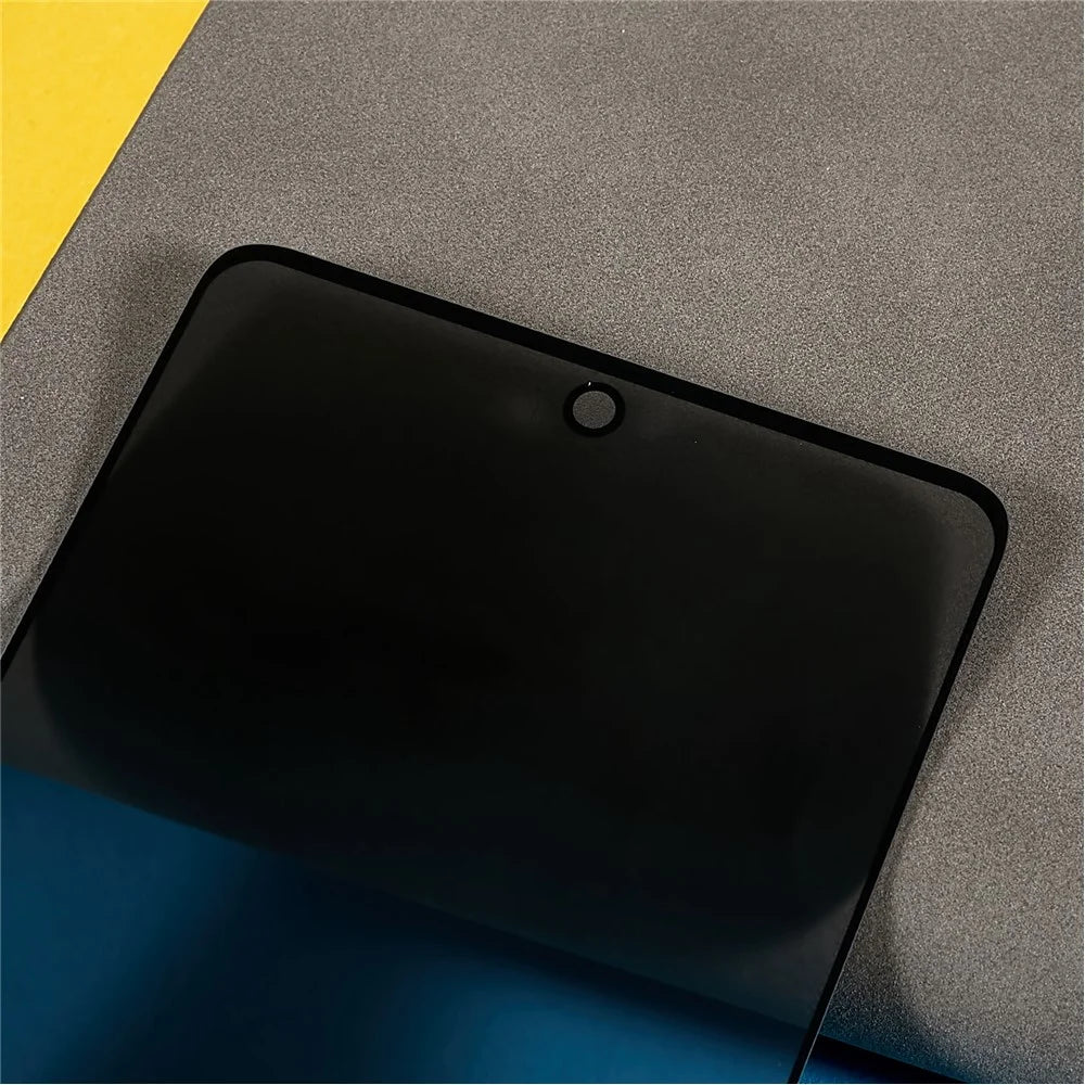 For Motorola Moto G35 5G Anti-Peep Full Covering Screen Protector Silk Printing Tempered Glass Film - 5