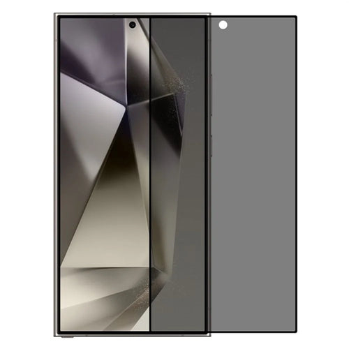 For Samsung Galaxy S25 Ultra Anti-Spy Screen Protector 0.18mm Tempered Glass Film (Fingerprint Unlock Version) - 1
