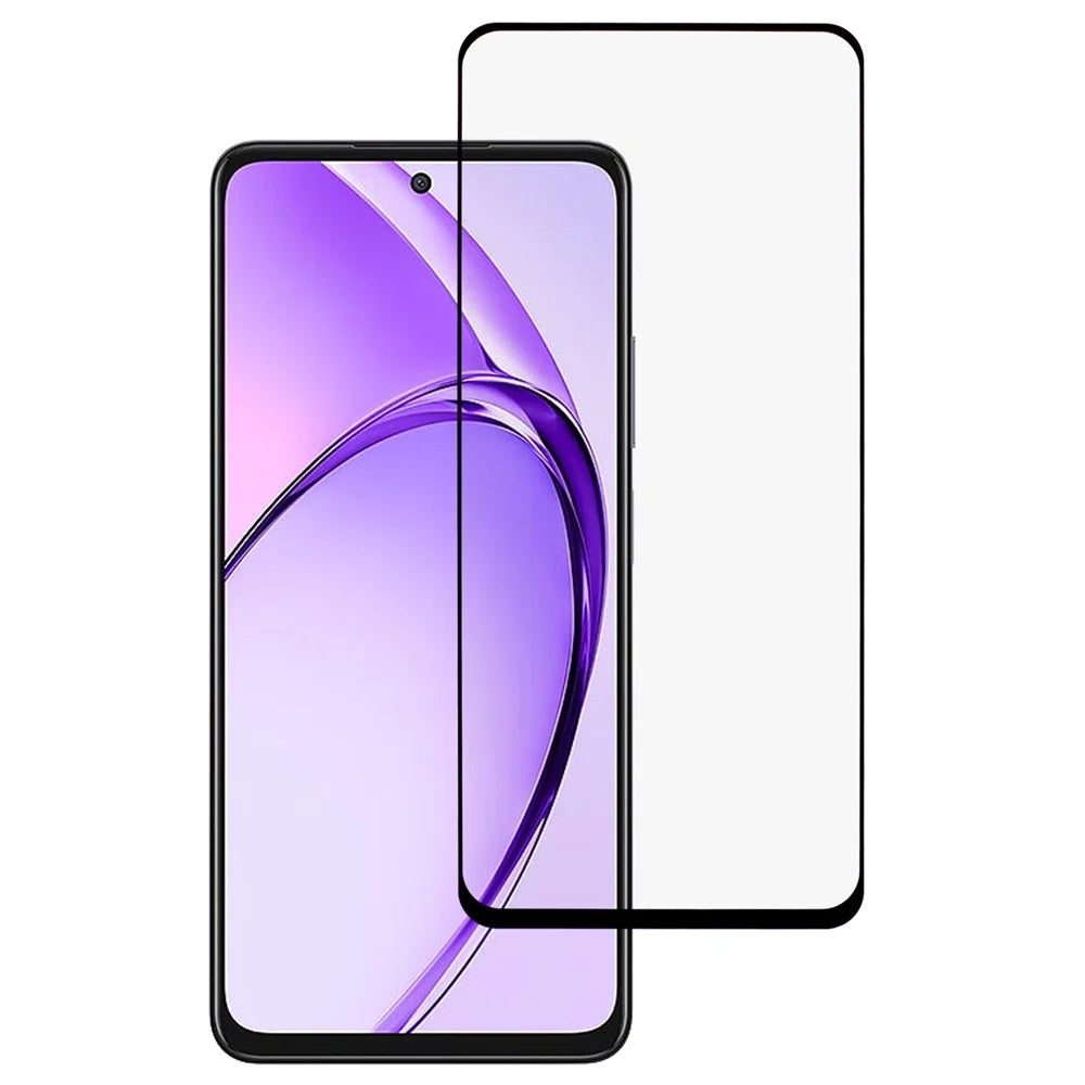 For Oppo A3x 5G Screen Protector 9D Side Glue Full Covering Tempered Glass Film - 1