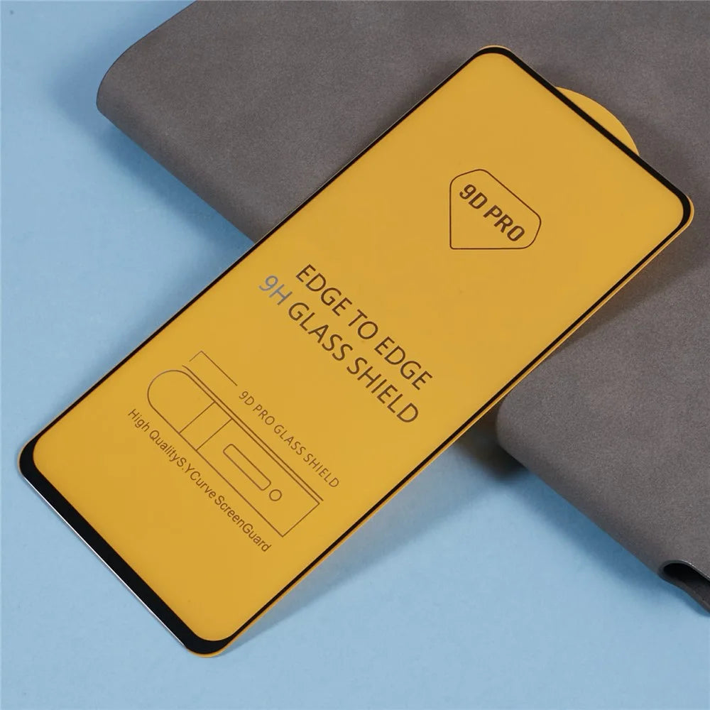 For Oppo A3x 5G Screen Protector 9D Side Glue Full Covering Tempered Glass Film - 3