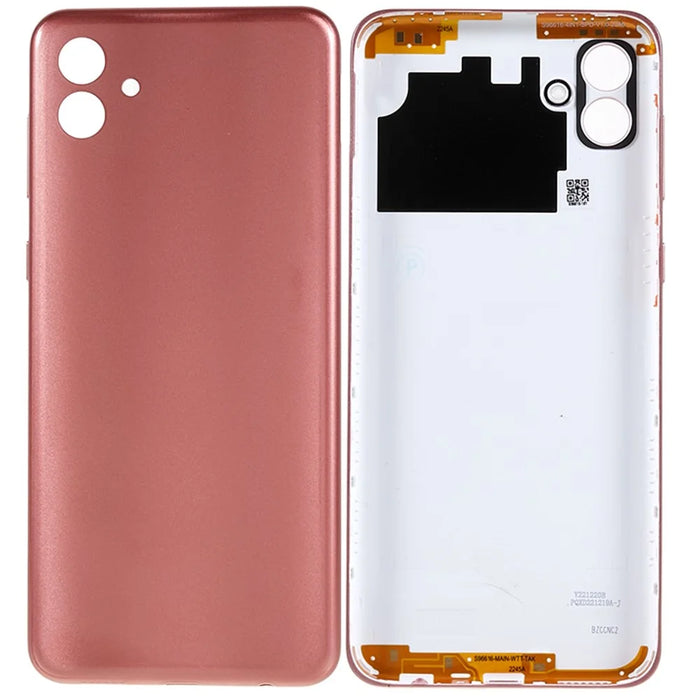 For Samsung Galaxy A04 4G (164.4 x 76.3 x 9.1 mm) A045 Back Battery Housing Cover Part (Without Logo) - Copper - 1