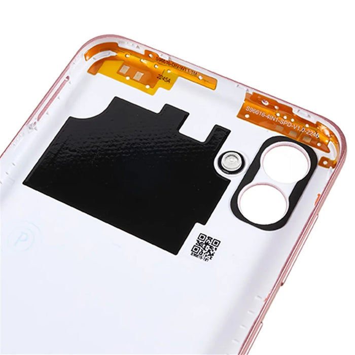For Samsung Galaxy A04 4G (164.4 x 76.3 x 9.1 mm) A045 Back Battery Housing Cover Part (Without Logo) - Copper - 6