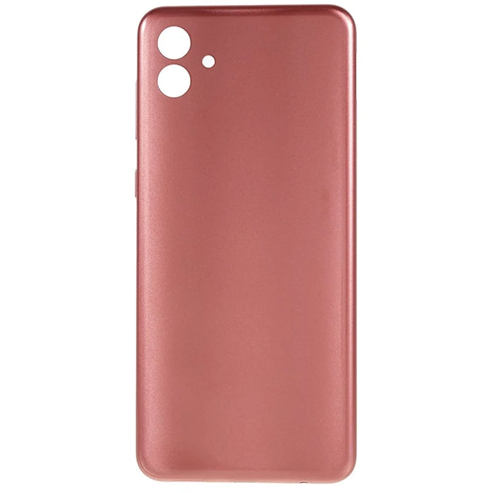 For Samsung Galaxy A04 4G (164.4 x 76.3 x 9.1 mm) A045 Back Battery Housing Cover Part (Without Logo) - Copper - 7