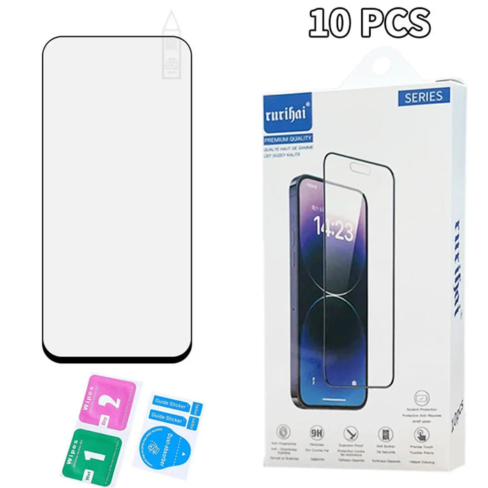 RURIHAI 10Pcs For Honor Play 9T High Aluminium-Silicon Glass Film 0.26mm 2.5D Secondary Hardening Screen Protector - 6