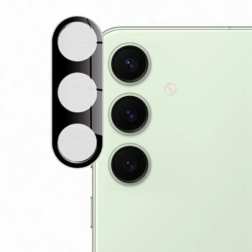 RURIHAI For Samsung Galaxy S25+ Camera Lens Protector 3D Silk Printing High Aluminum-Silicon Glass Lens Film - 1