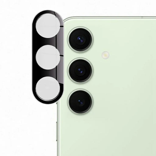 RURIHAI For Samsung Galaxy S25 Camera Lens Protector 3D Silk Printing High Aluminum-Silicon Glass Lens Film - 1