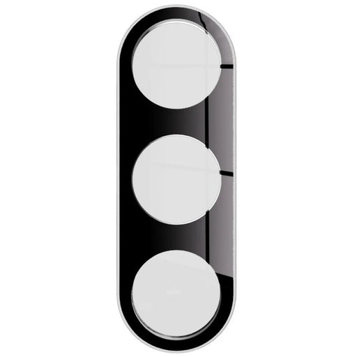 RURIHAI For Samsung Galaxy S25 Camera Lens Protector 3D Silk Printing High Aluminum-Silicon Glass Lens Film - 2