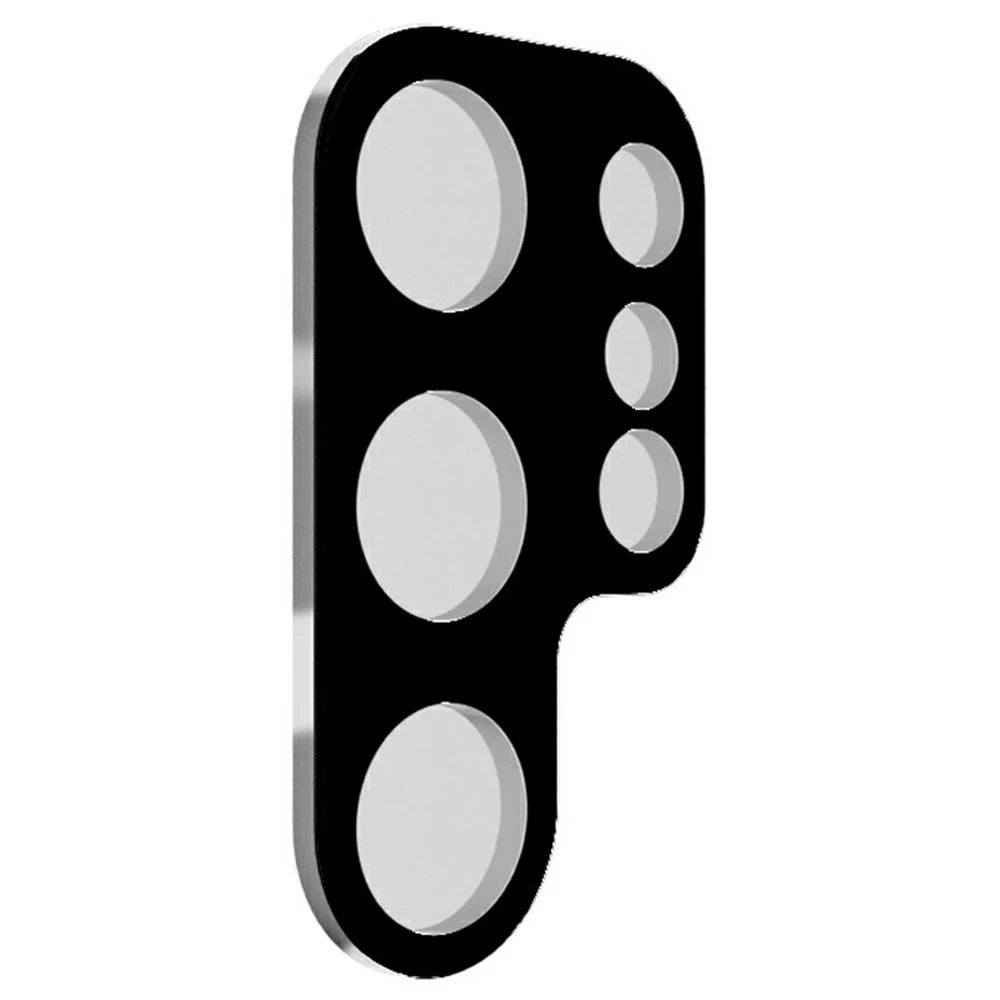 RURIHAI For Samsung Galaxy S25 Ultra Camera Lens Protector 3D Silk Printing High Aluminum-Silicon Glass Lens Film - 3