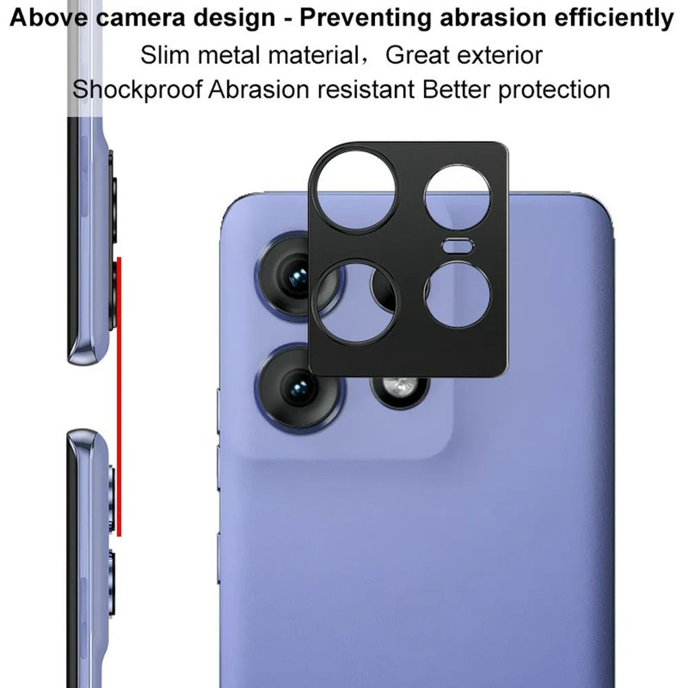IMAK For Motorola Edge 50 Pro 5G Metal Camera Lens Protector Lens Protective Cover - 4
