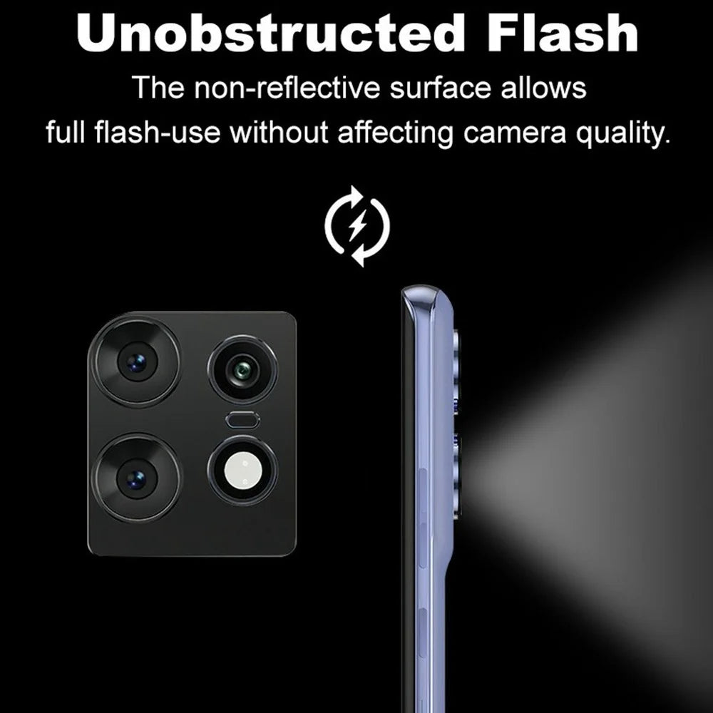 IMAK For Motorola Edge 50 Pro 5G Metal Camera Lens Protector Lens Protective Cover - 5