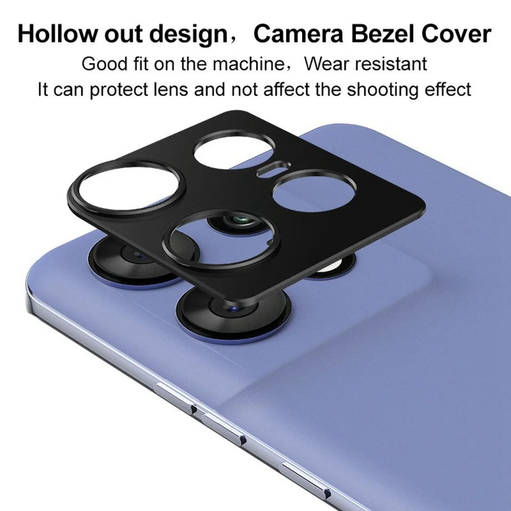 IMAK For Motorola Edge 50 Pro 5G Metal Camera Lens Protector Lens Protective Cover - 6