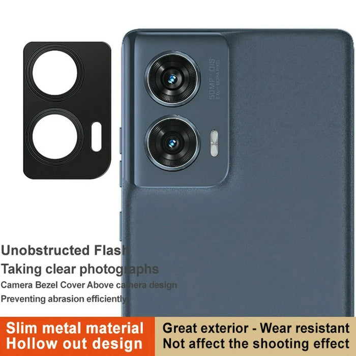 IMAK For Motorola Edge 50 Fusion 5G Metal Camera Lens Protector Lens Protective Cover - 3