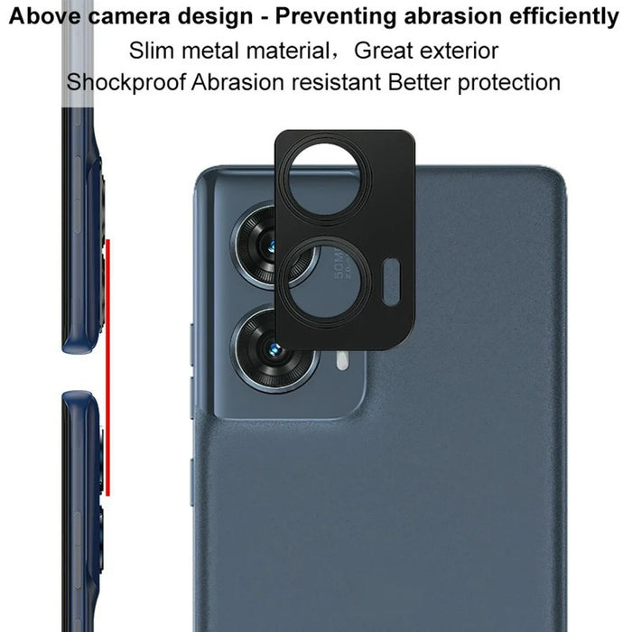 IMAK For Motorola Edge 50 Fusion 5G Metal Camera Lens Protector Lens Protective Cover - 4