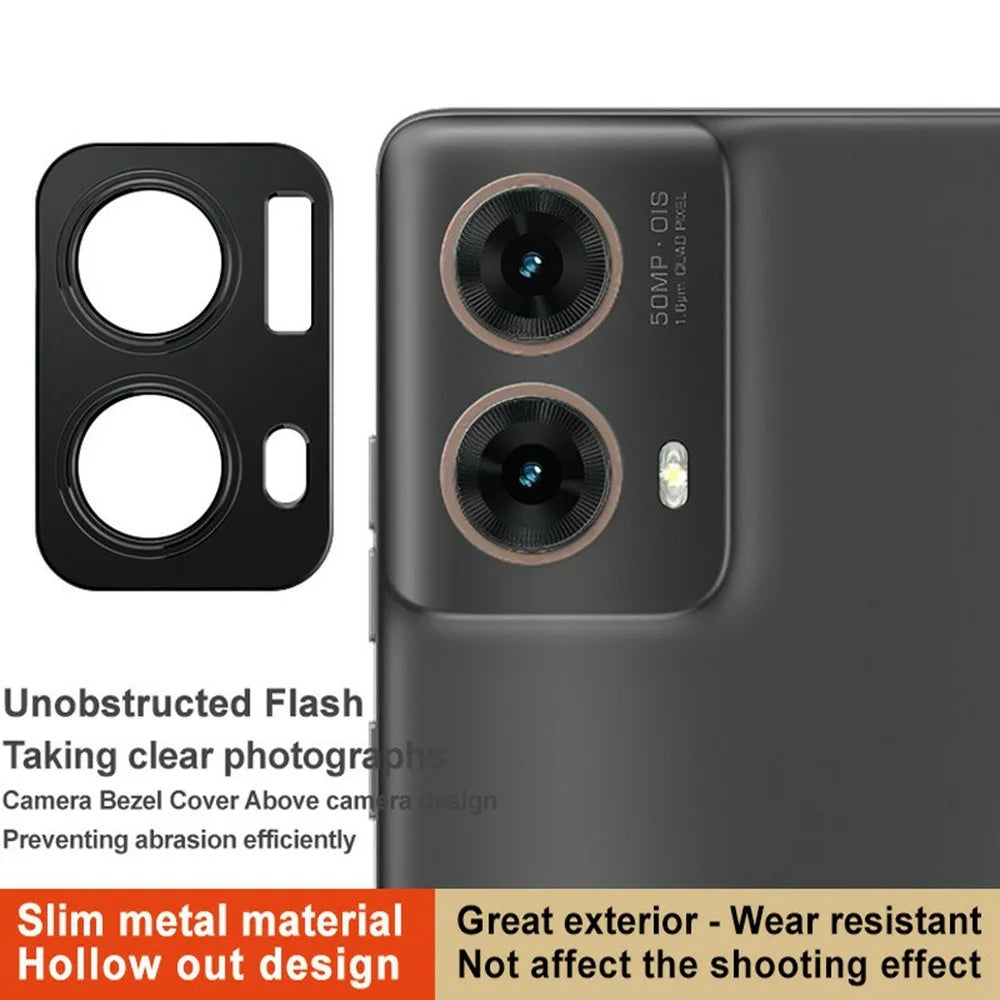 IMAK For Motorola Moto G85 5G / S50 Neo 5G Metal Camera Lens Protector Lens Protective Cover - 3