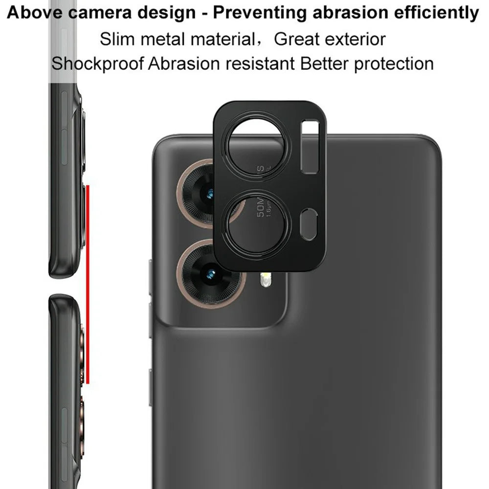 IMAK For Motorola Moto G85 5G / S50 Neo 5G Metal Camera Lens Protector Lens Protective Cover - 4