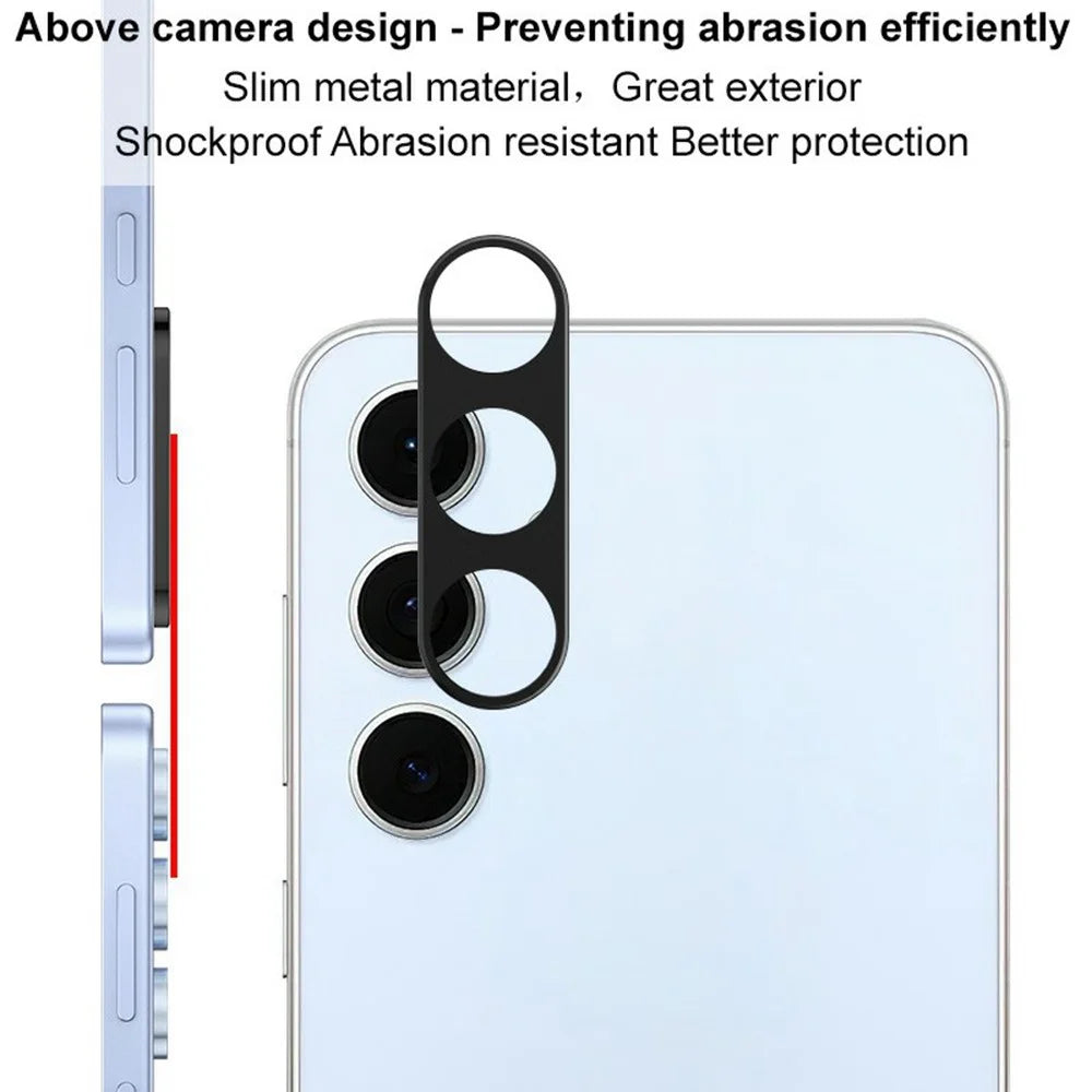 IMAK For Samsung Galaxy S24 FE Metal Camera Lens Protector Lens Protective Cover - 4
