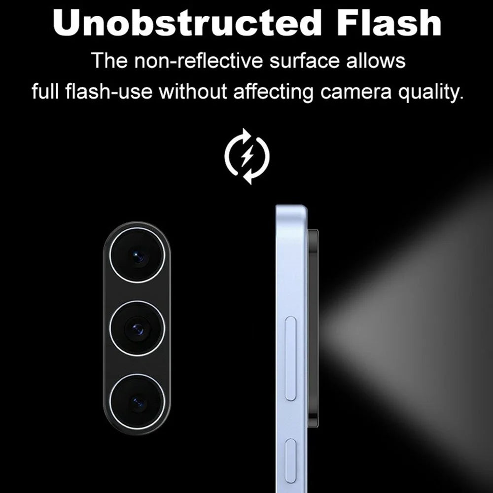 IMAK For Samsung Galaxy S24 FE Metal Camera Lens Protector Lens Protective Cover - 5