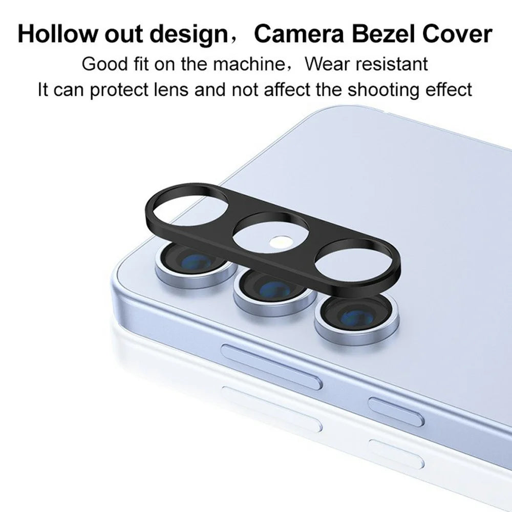 IMAK For Samsung Galaxy S24 FE Metal Camera Lens Protector Lens Protective Cover - 6