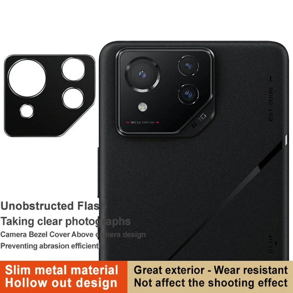 IMAK For Asus ROG Phone 8 Pro 5G Metal Camera Lens Protector Lens Protective Cover - 3