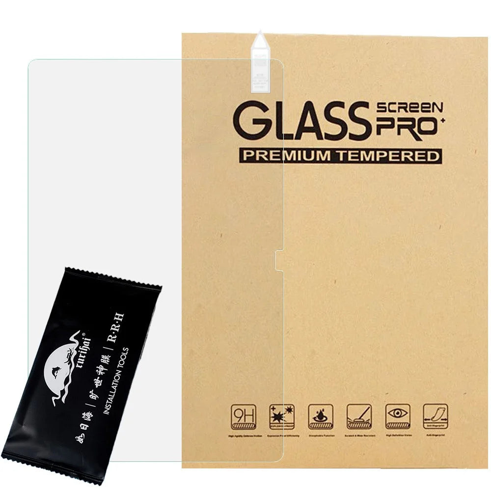 RURIHAI For Samsung Galaxy Tab S10 Ultra Screen Protector High Aluminium-silicon Glass 0.18mm 2.5D Arc Edge Film - 6