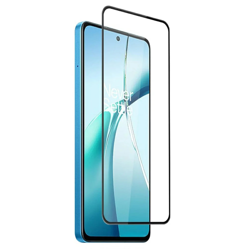 MOCOLO For OnePlus Nord CE4 Lite 5G Screen Protector Anti-Shatter Silk Printing Tempered Glass Film - Black - 2