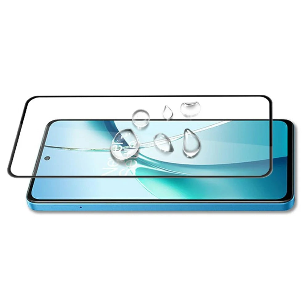 MOCOLO For OnePlus Nord CE4 Lite 5G Screen Protector Anti-Shatter Silk Printing Tempered Glass Film - Black - 4