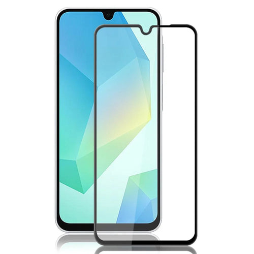 AMORUS For Samsung Galaxy A16 5G / A16 4G Screen Protector Anti-Shatter Tempered Glass Film - Black - 1