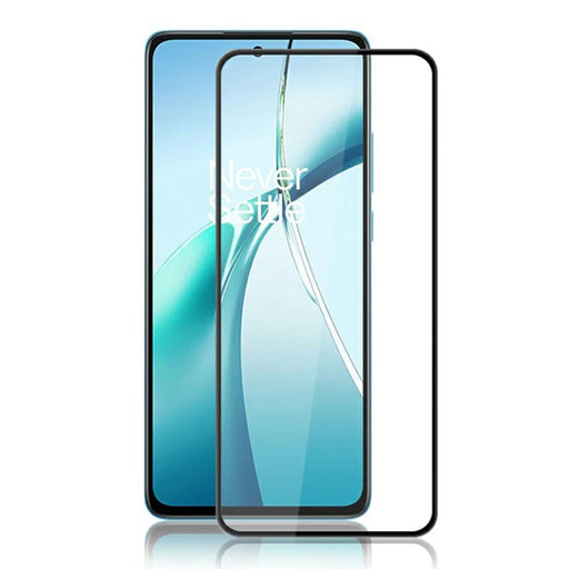 AMORUS For OnePlus Nord CE4 Lite 5G Screen Protector Anti-Shatter Tempered Glass Film - Black - 1