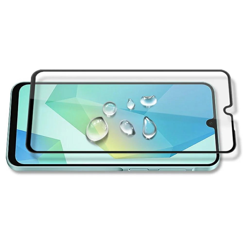 MOCOLO For Samsung Galaxy A16 5G / A16 4G Screen Protector Anti-Shatter Silk Printing Tempered Glass Film - Black - 4