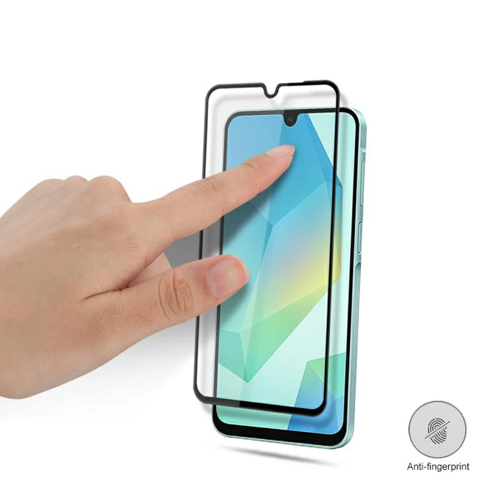 MOCOLO For Samsung Galaxy A16 5G / A16 4G Screen Protector Anti-Shatter Silk Printing Tempered Glass Film - Black - 5