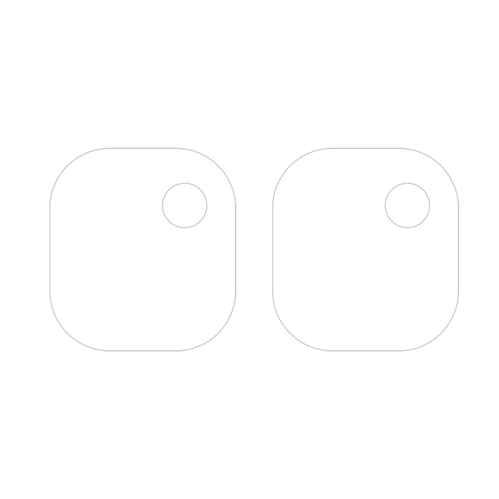 2PCS For vivo iQOO Z9s Pro 5G Camera Lens Protector 2.5D Tempered Glass Lens Film - 2
