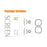 ENKAY HAT PRINCE For Fitbit Versa 4 / Sense 2 2Pcs / Set Screen Protector Anti-scratch Full Coverage 3D Curved Soft PC Edge + PMMA Film - 6