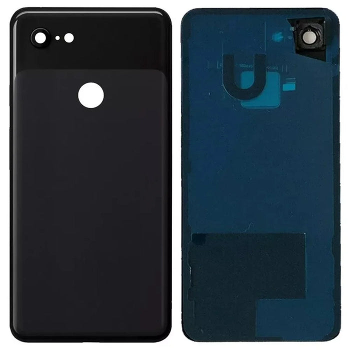 For Google Pixel 3 XL OEM Battery Housing with Camera Lens Cover Replacement Part - Black - 1